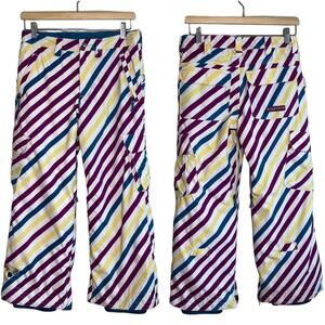 Burton Girls Dryride Sugar & spice Snowboard Ski Pants L (10/12)